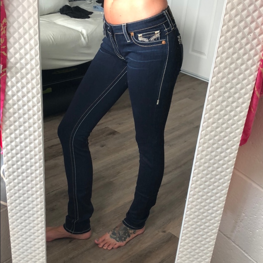 Big star skinny stretch jeans